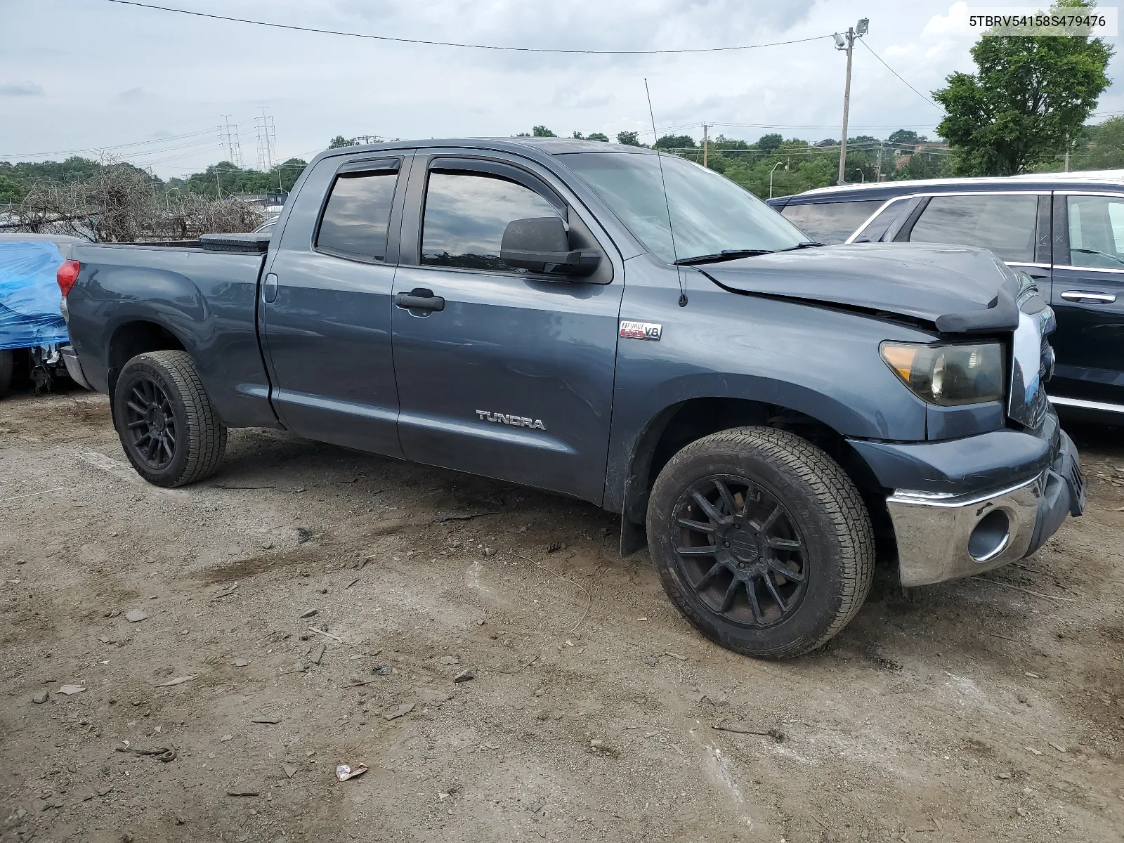 2008 Toyota Tundra Double Cab VIN: 5TBRV54158S479476 Lot: 64679894