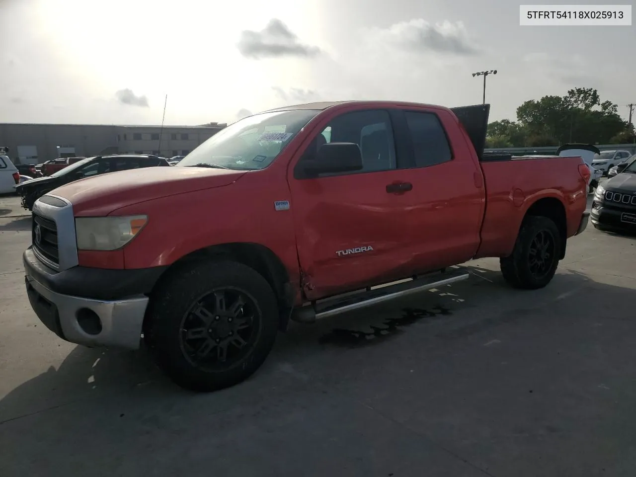 2008 Toyota Tundra Double Cab VIN: 5TFRT54118X025913 Lot: 64961724