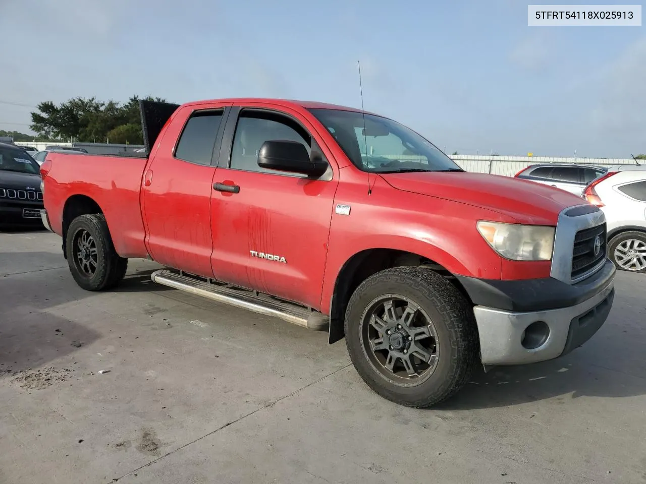 2008 Toyota Tundra Double Cab VIN: 5TFRT54118X025913 Lot: 64961724