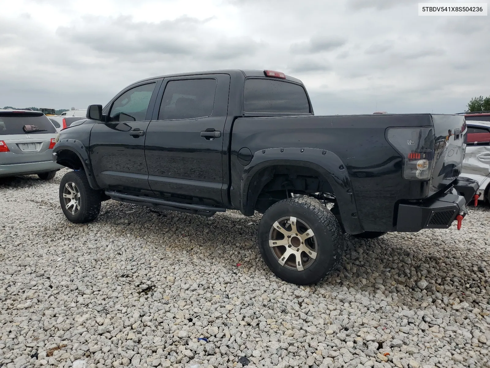 2008 Toyota Tundra Crewmax VIN: 5TBDV541X8S504236 Lot: 65675114