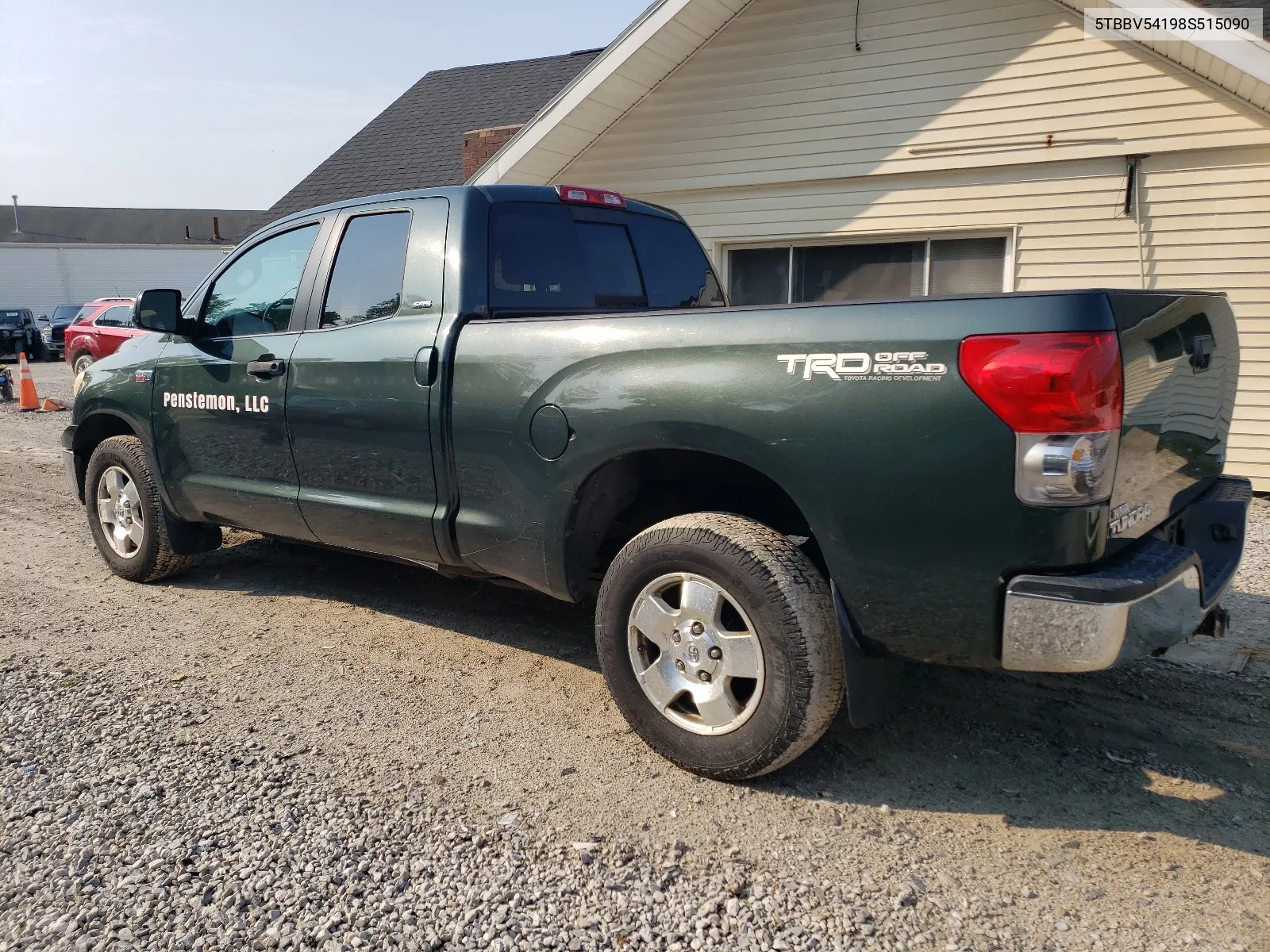 2008 Toyota Tundra Double Cab VIN: 5TBBV54198S515090 Lot: 65841074