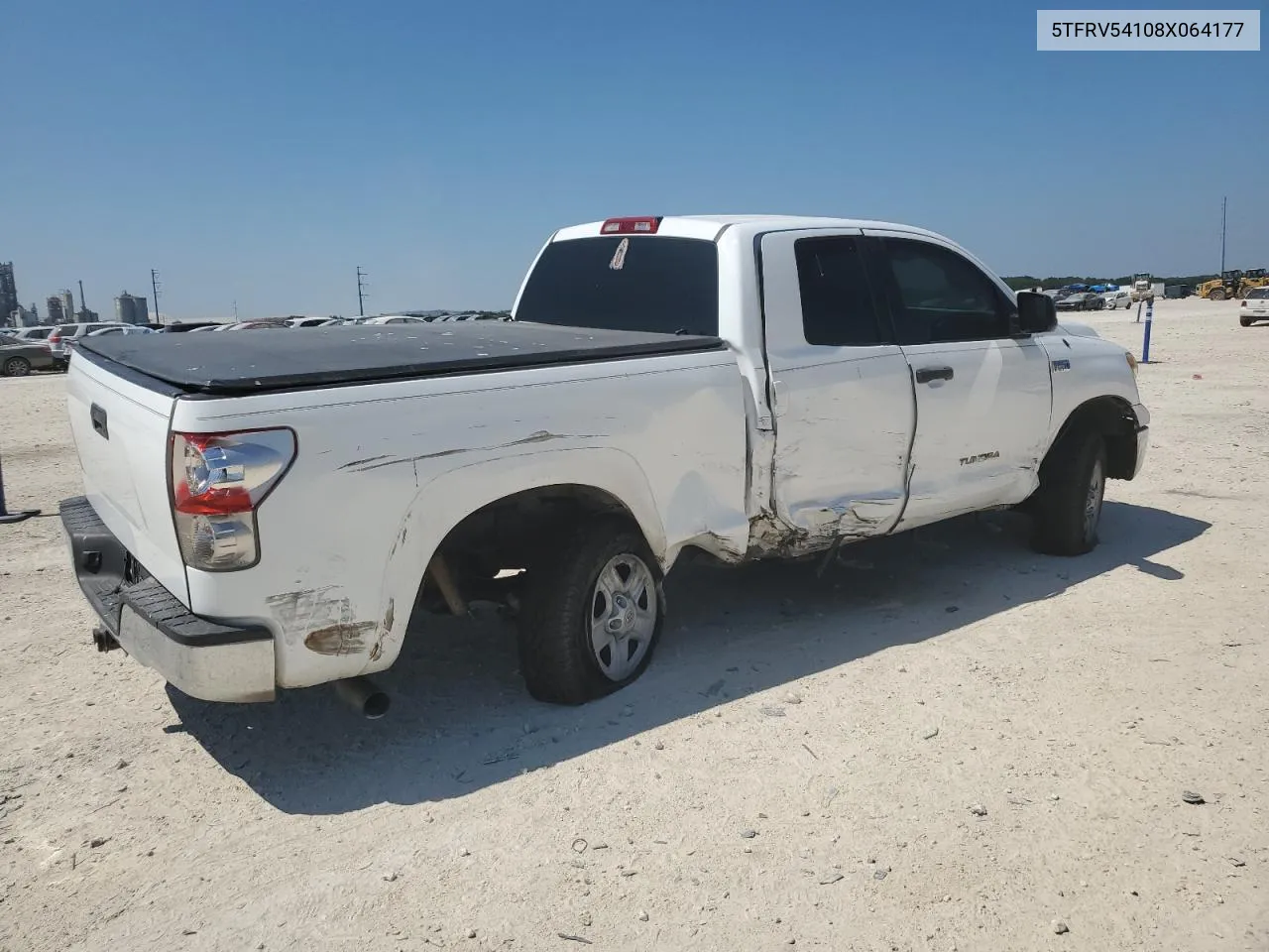 2008 Toyota Tundra Double Cab VIN: 5TFRV54108X064177 Lot: 66798954