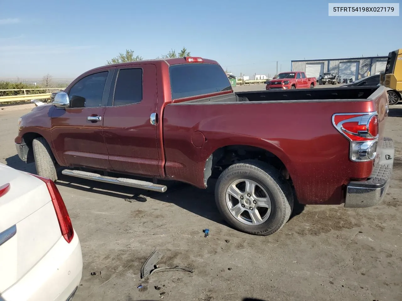 2008 Toyota Tundra Double Cab VIN: 5TFRT54198X027179 Lot: 67668154