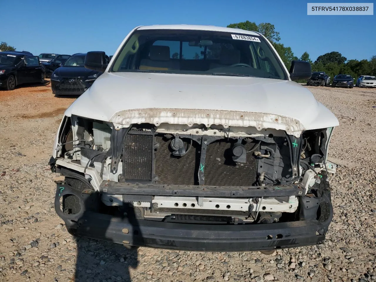 5TFRV54178X038837 2008 Toyota Tundra Double Cab