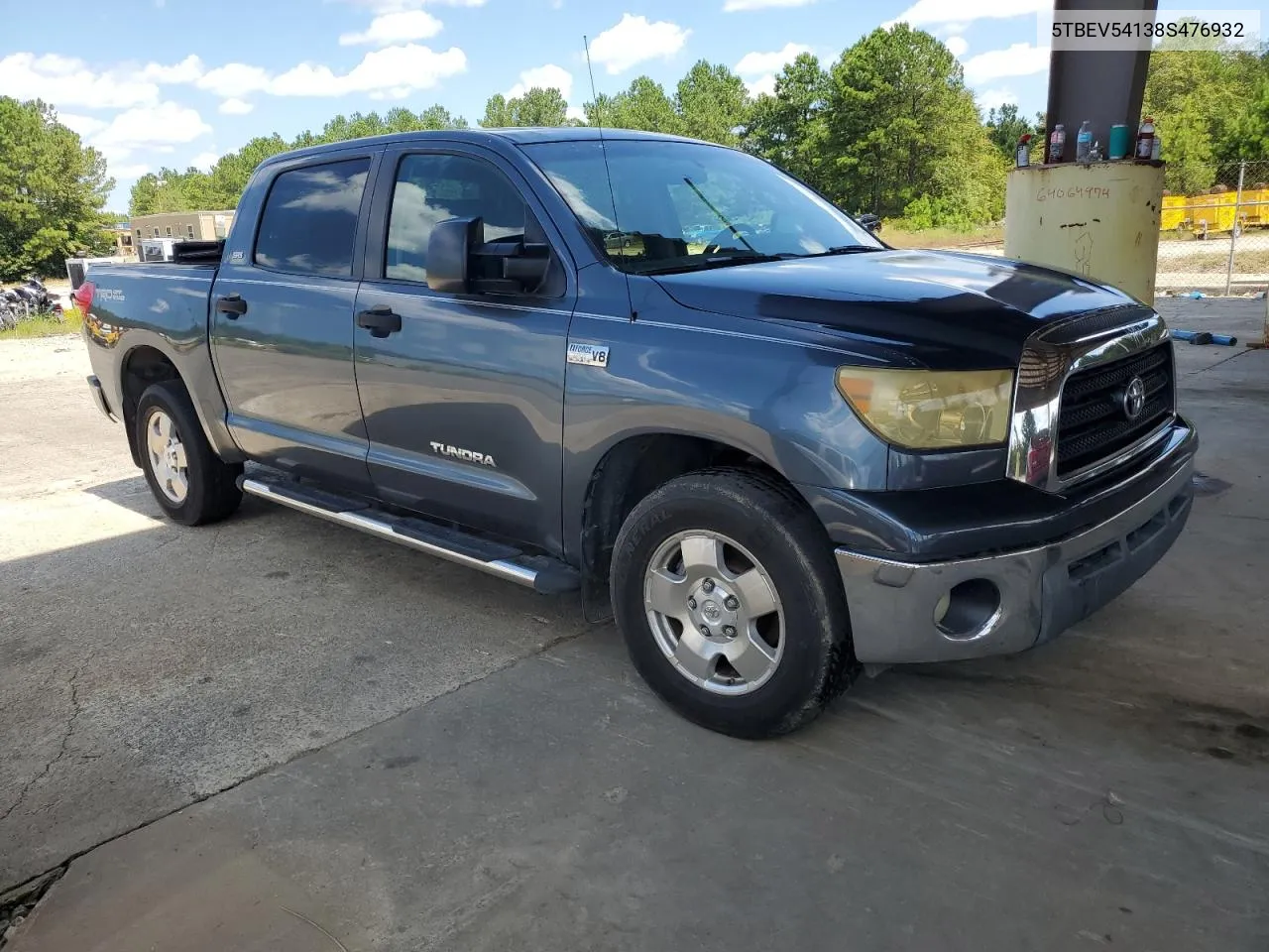 2008 Toyota Tundra Crewmax VIN: 5TBEV54138S476932 Lot: 67938224