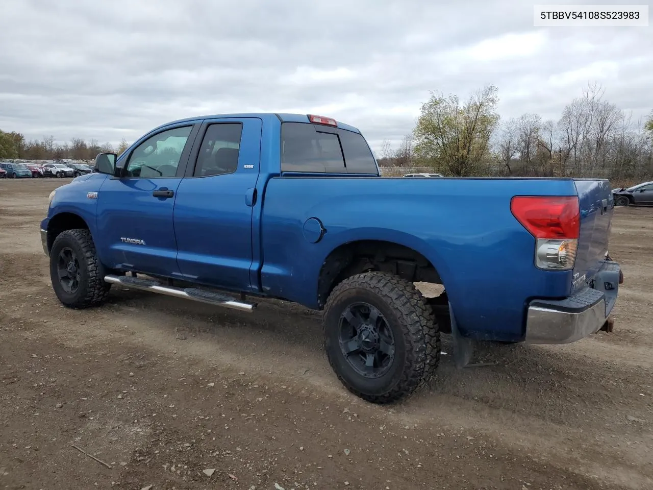 2008 Toyota Tundra Double Cab VIN: 5TBBV54108S523983 Lot: 68602604