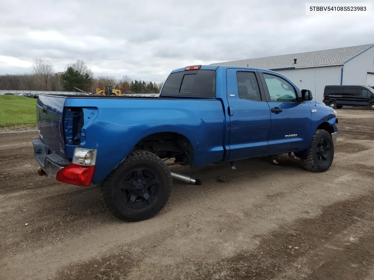 2008 Toyota Tundra Double Cab VIN: 5TBBV54108S523983 Lot: 68602604