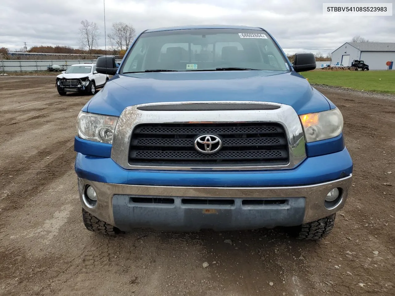 2008 Toyota Tundra Double Cab VIN: 5TBBV54108S523983 Lot: 68602604