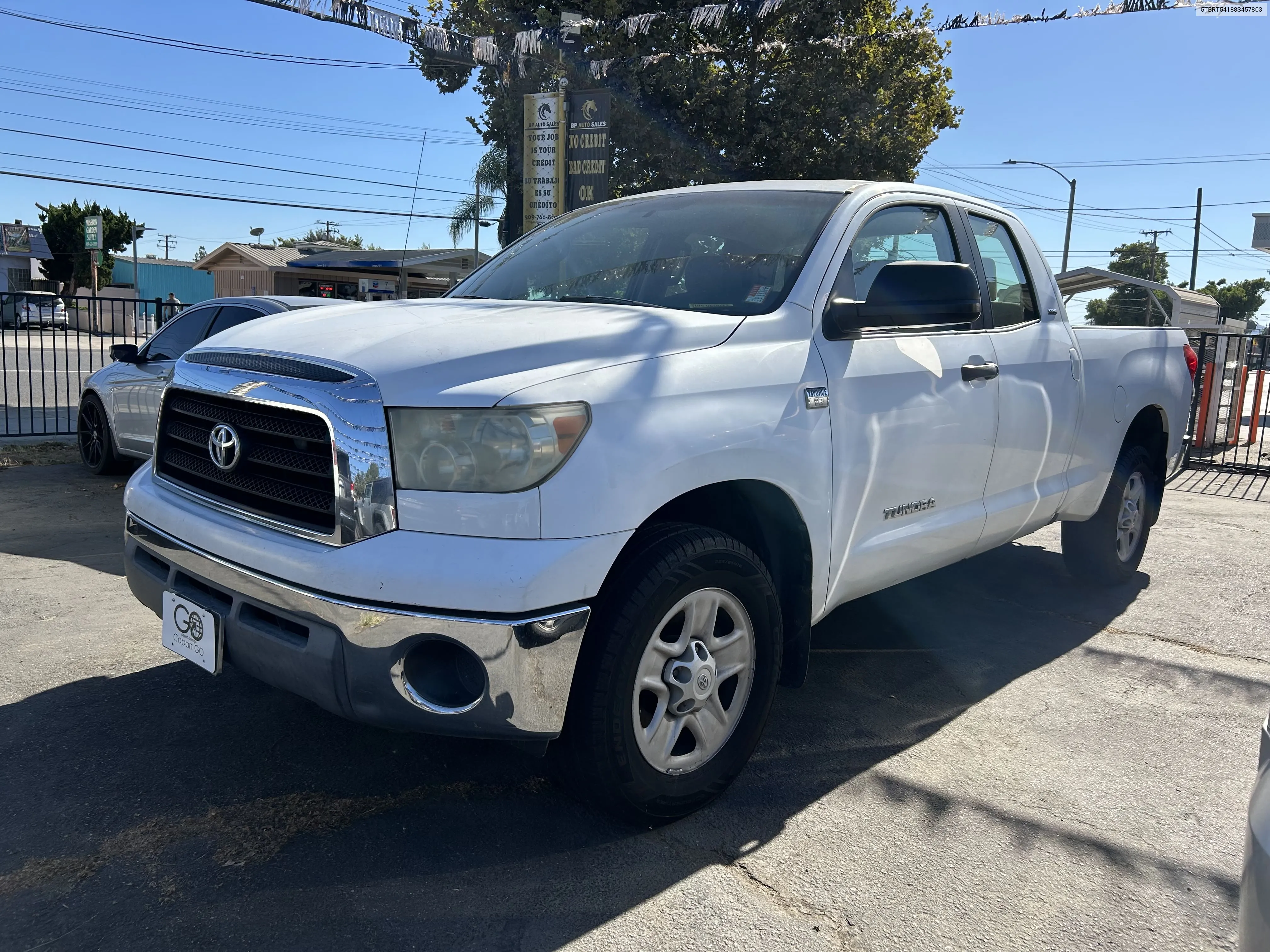 2008 Toyota Tundra Double Cab VIN: 5TBRT54188S457803 Lot: 69248224