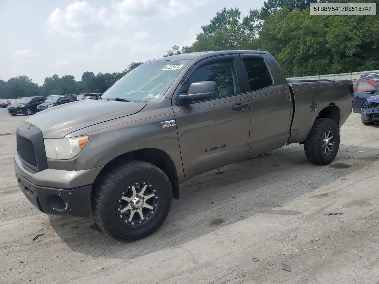 5TBBV54178S518747 2008 Toyota Tundra Double Cab