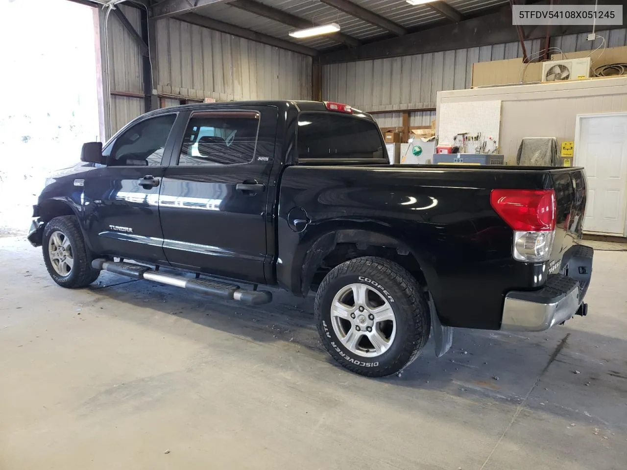 2008 Toyota Tundra Crewmax VIN: 5TFDV54108X051245 Lot: 69612754