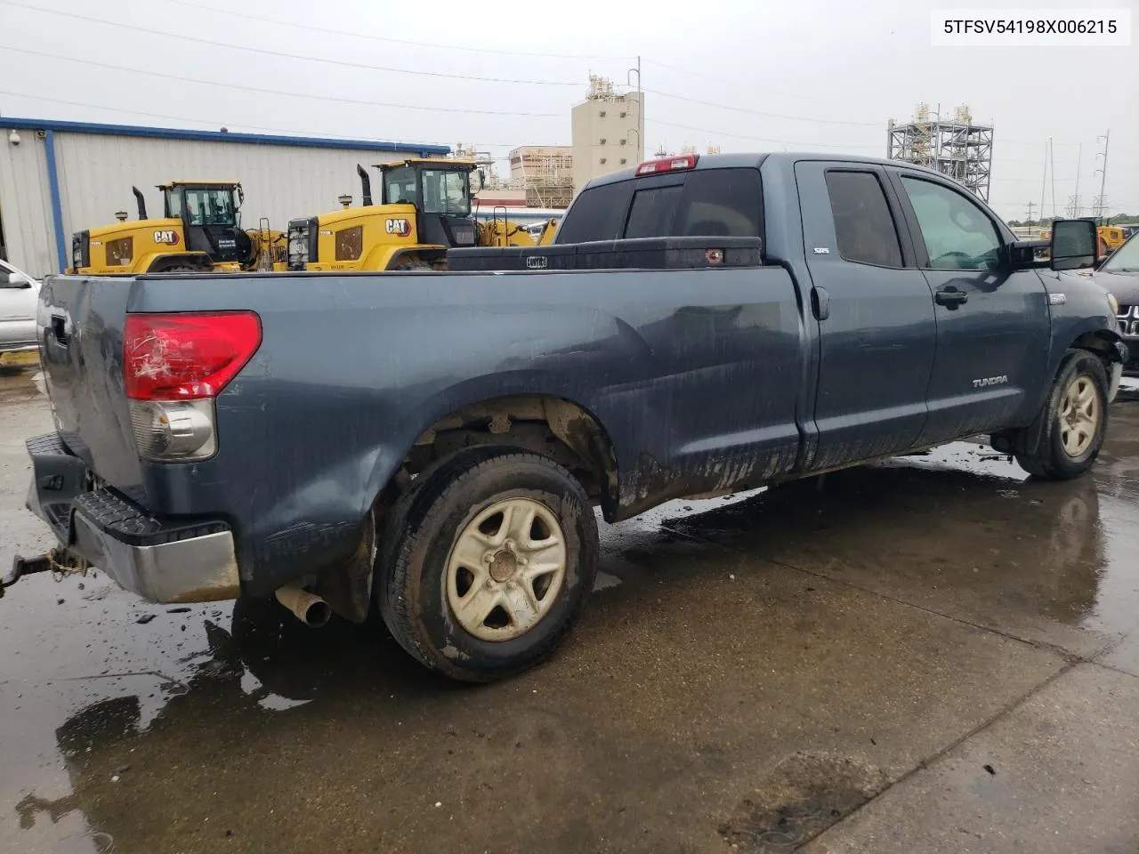 2008 Toyota Tundra Double Cab VIN: 5TFSV54198X006215 Lot: 69615624