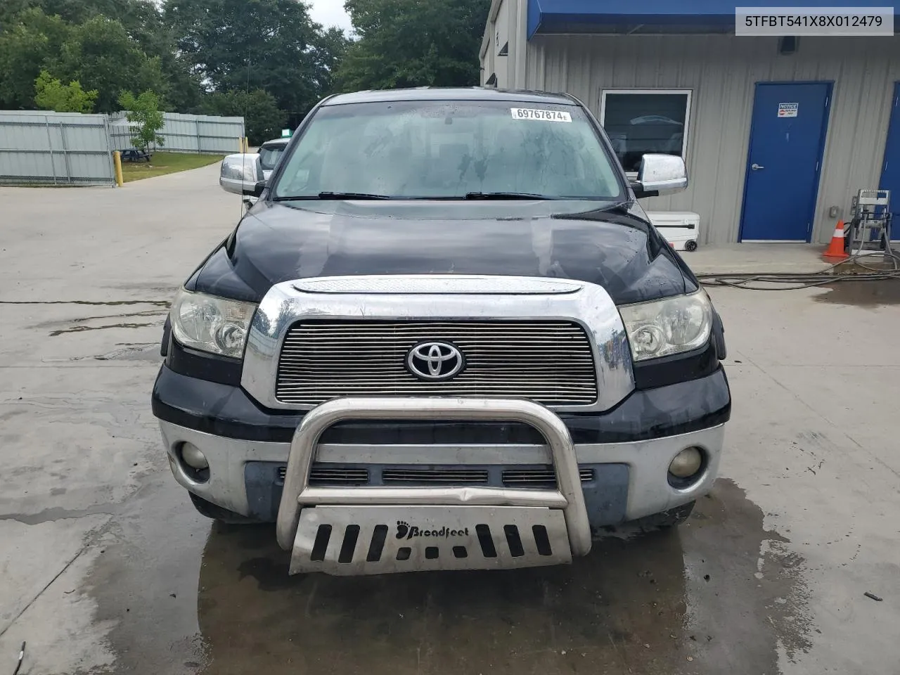 2008 Toyota Tundra Double Cab VIN: 5TFBT541X8X012479 Lot: 69767874