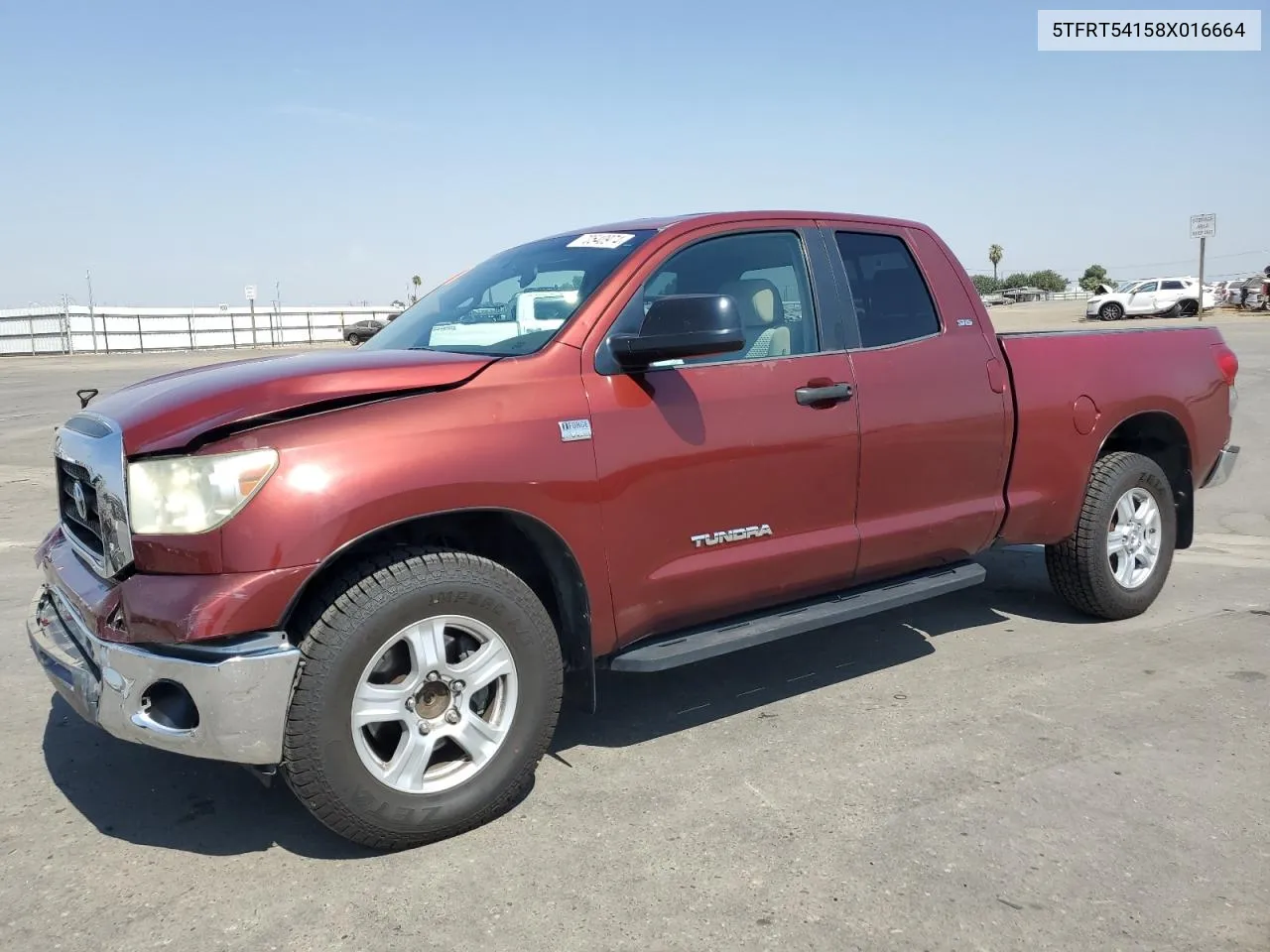 5TFRT54158X016664 2008 Toyota Tundra Double Cab