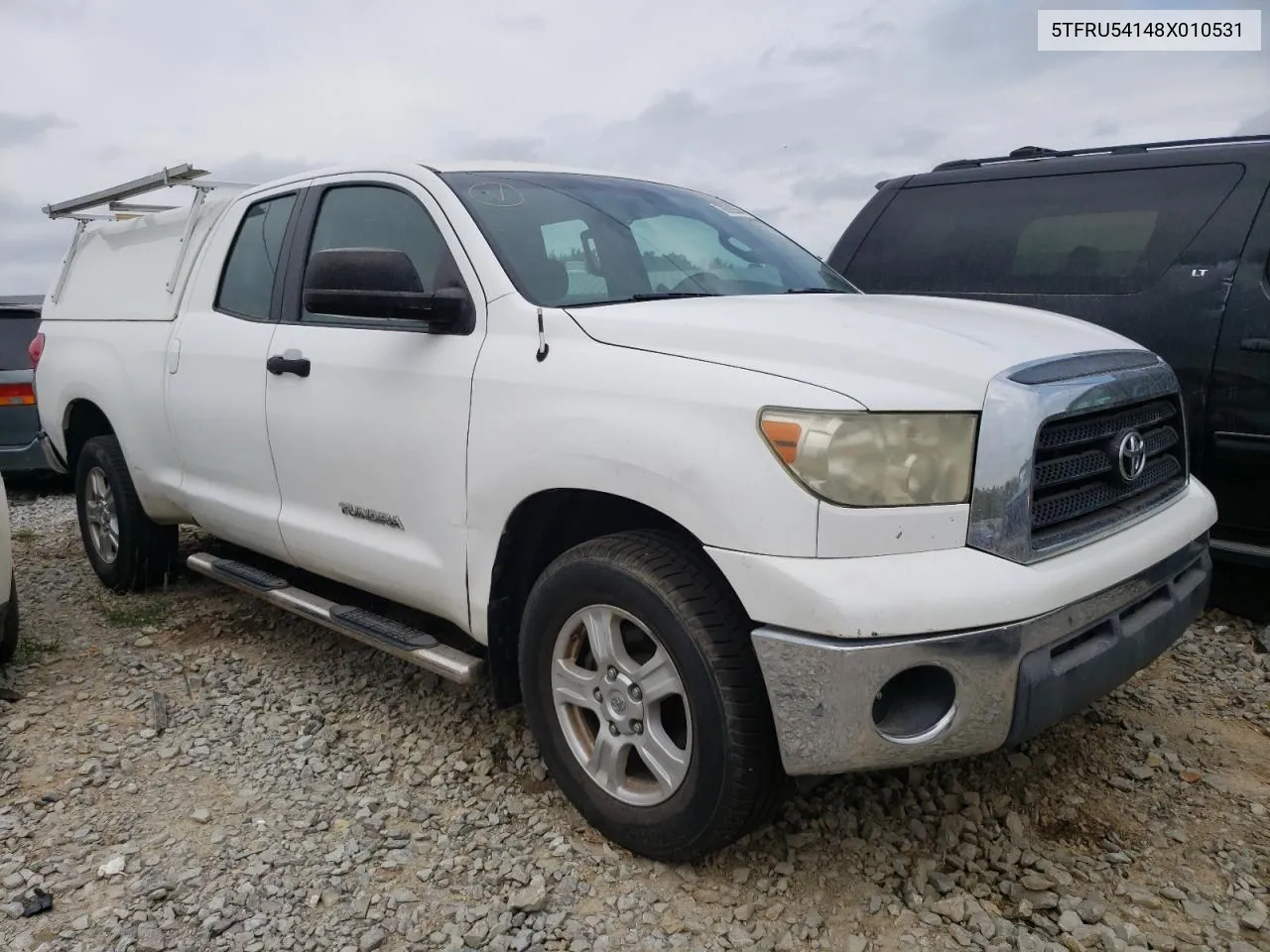 2008 Toyota Tundra Double Cab VIN: 5TFRU54148X010531 Lot: 70692664