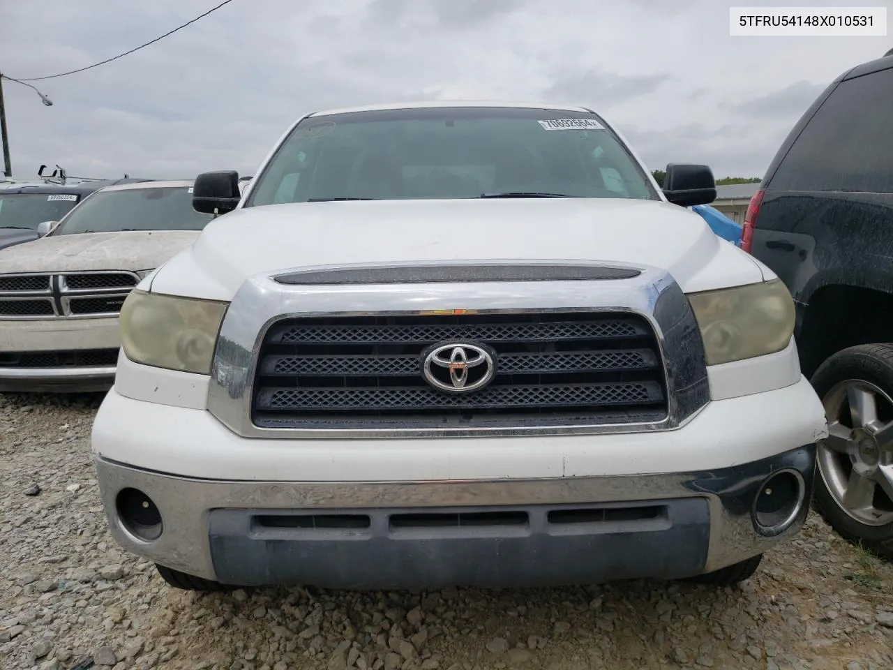 2008 Toyota Tundra Double Cab VIN: 5TFRU54148X010531 Lot: 70692664