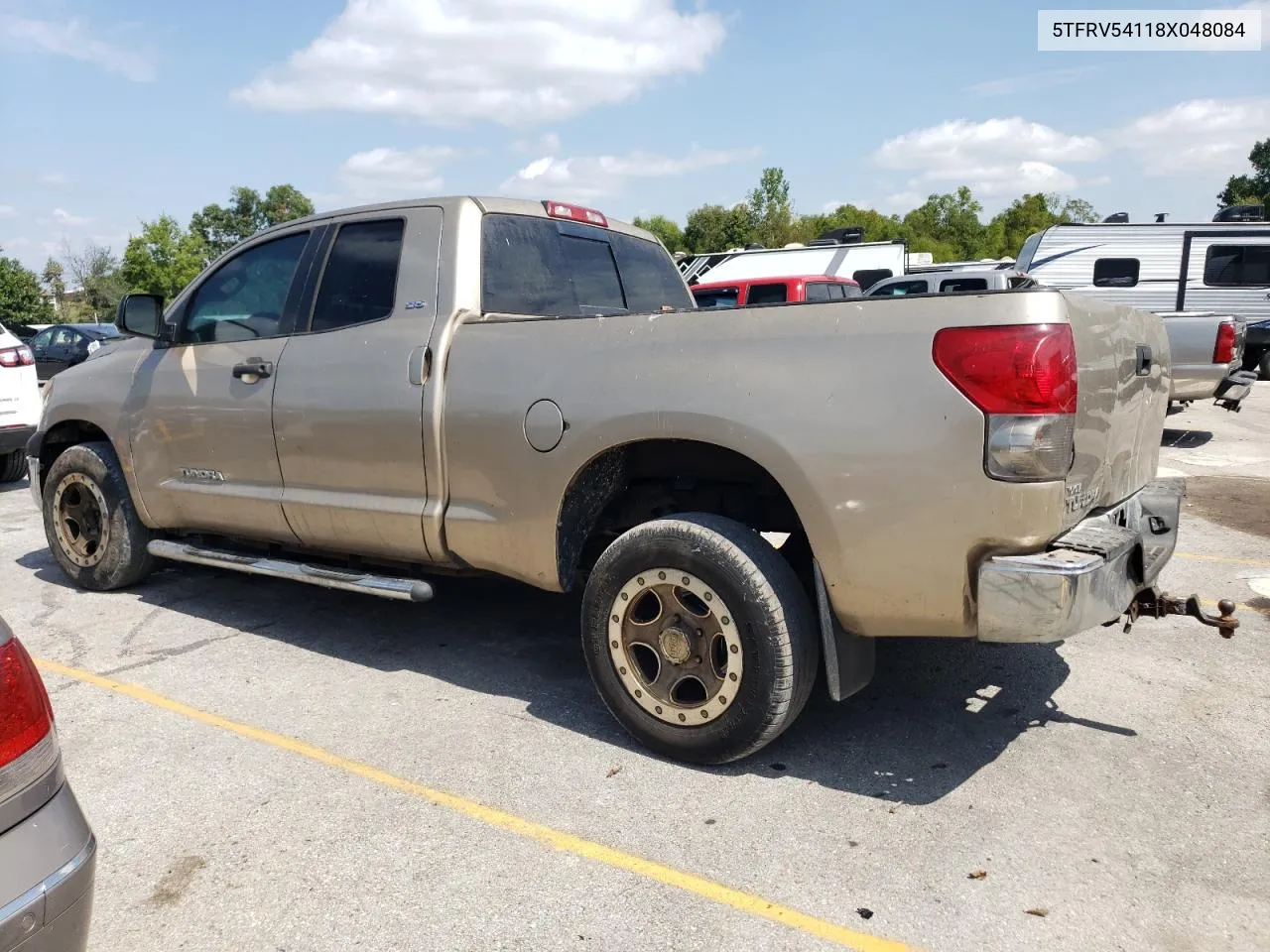 2008 Toyota Tundra Double Cab VIN: 5TFRV54118X048084 Lot: 70710674