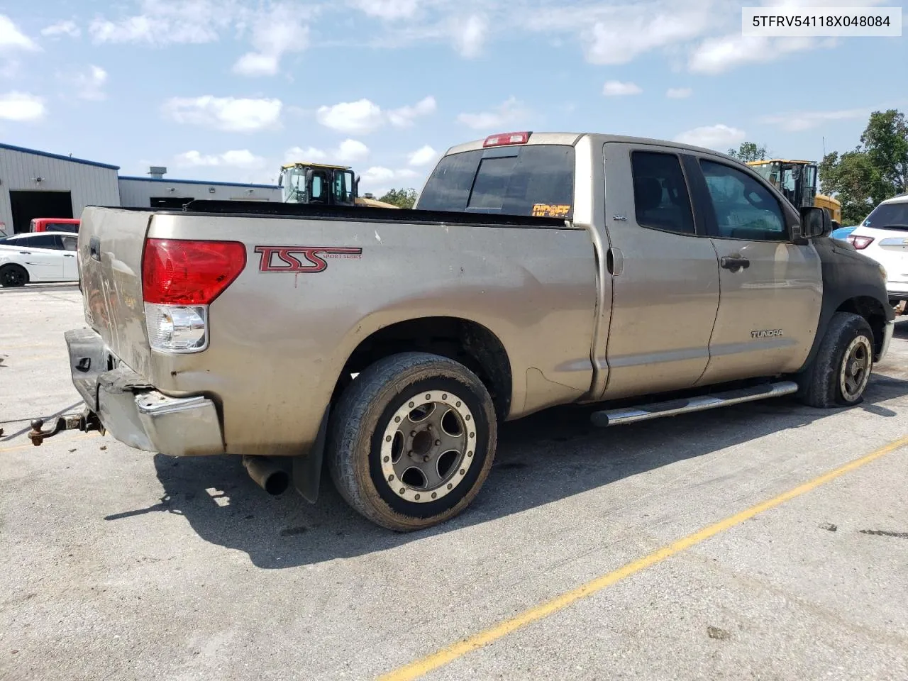 2008 Toyota Tundra Double Cab VIN: 5TFRV54118X048084 Lot: 70710674