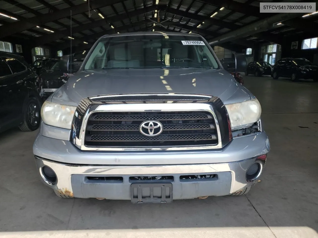 2008 Toyota Tundra Double Cab VIN: 5TFCV54178X008419 Lot: 70748904