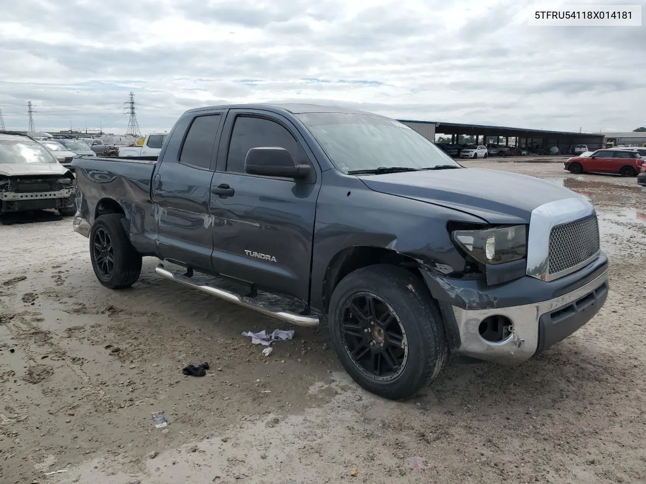 2008 Toyota Tundra Double Cab VIN: 5TFRU54118X014181 Lot: 70764484