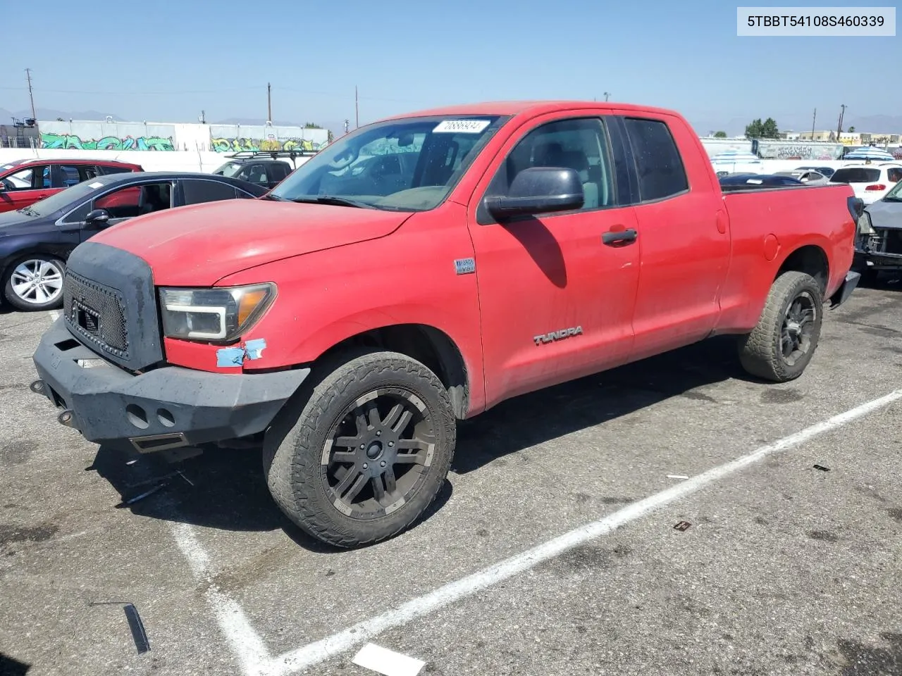 5TBBT54108S460339 2008 Toyota Tundra Double Cab