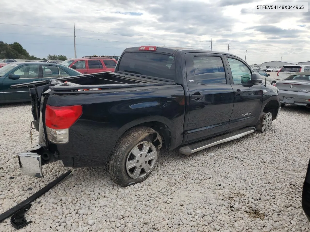 2008 Toyota Tundra Crewmax VIN: 5TFEV54148X044965 Lot: 71166184