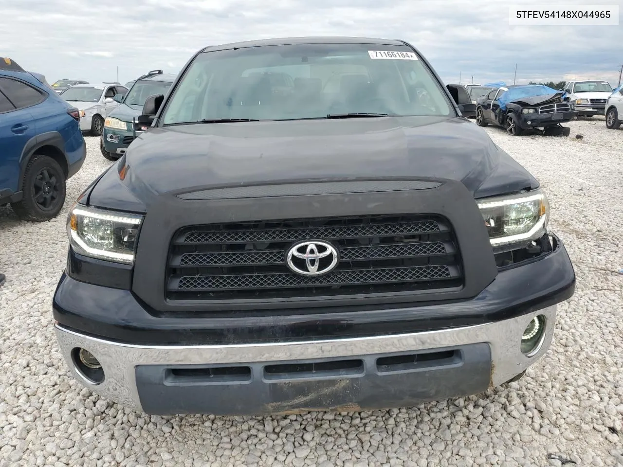 2008 Toyota Tundra Crewmax VIN: 5TFEV54148X044965 Lot: 71166184