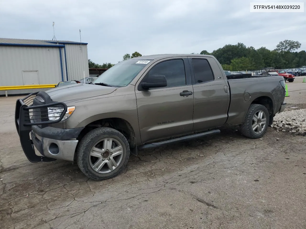 2008 Toyota Tundra Double Cab VIN: 5TFRV54148X039220 Lot: 71215144