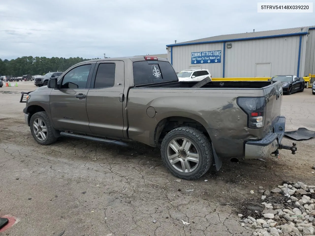 2008 Toyota Tundra Double Cab VIN: 5TFRV54148X039220 Lot: 71215144