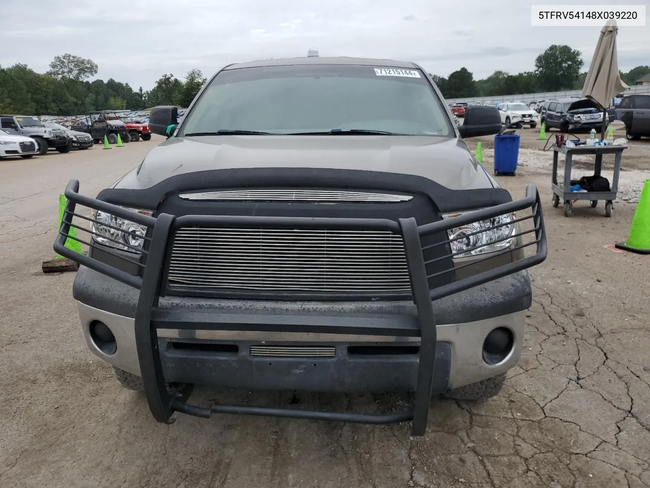 2008 Toyota Tundra Double Cab VIN: 5TFRV54148X039220 Lot: 71215144