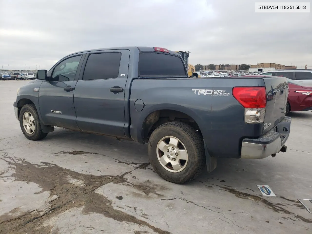 2008 Toyota Tundra Crewmax VIN: 5TBDV54118S515013 Lot: 71227274