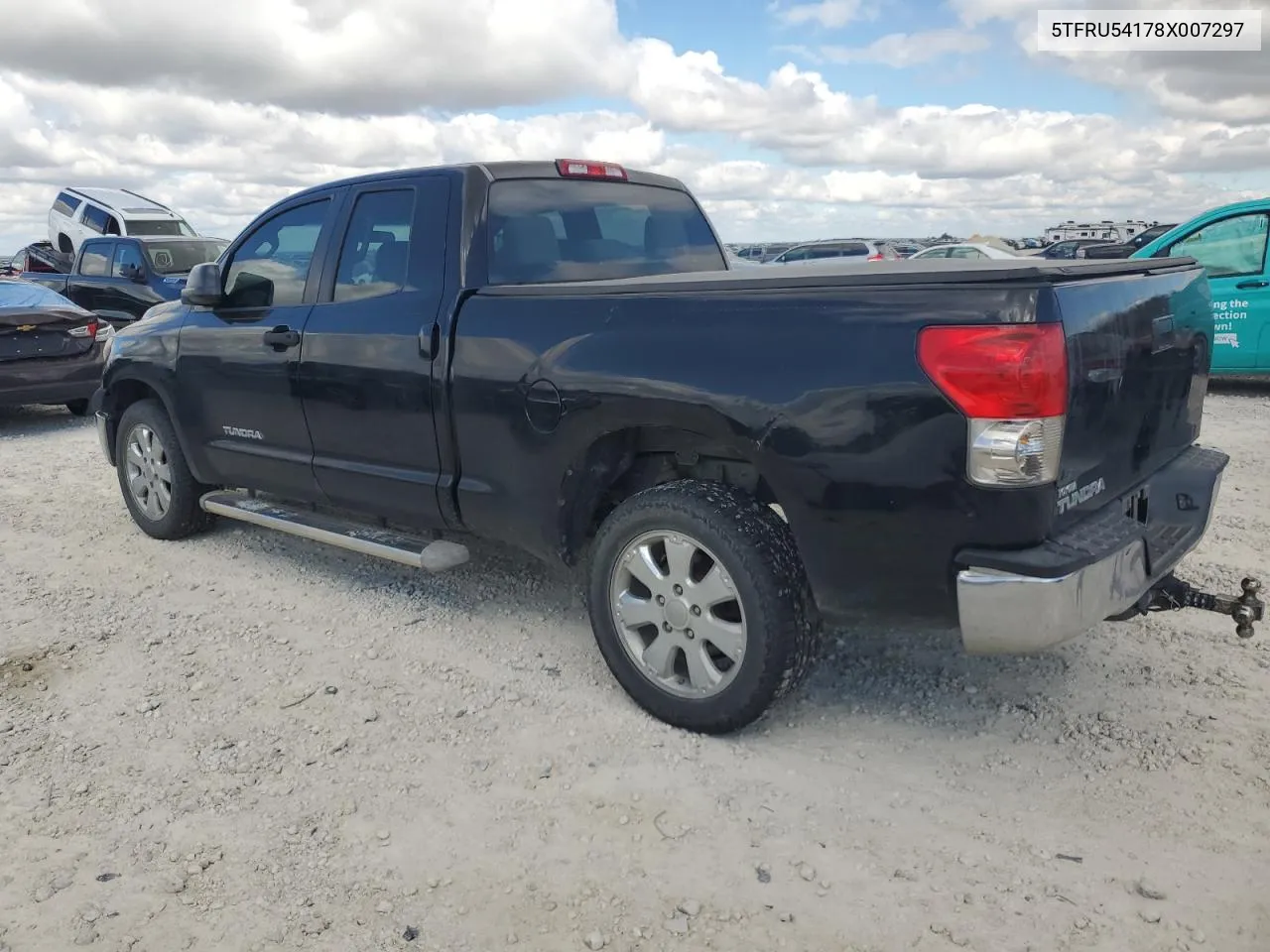 2008 Toyota Tundra Double Cab VIN: 5TFRU54178X007297 Lot: 71392954