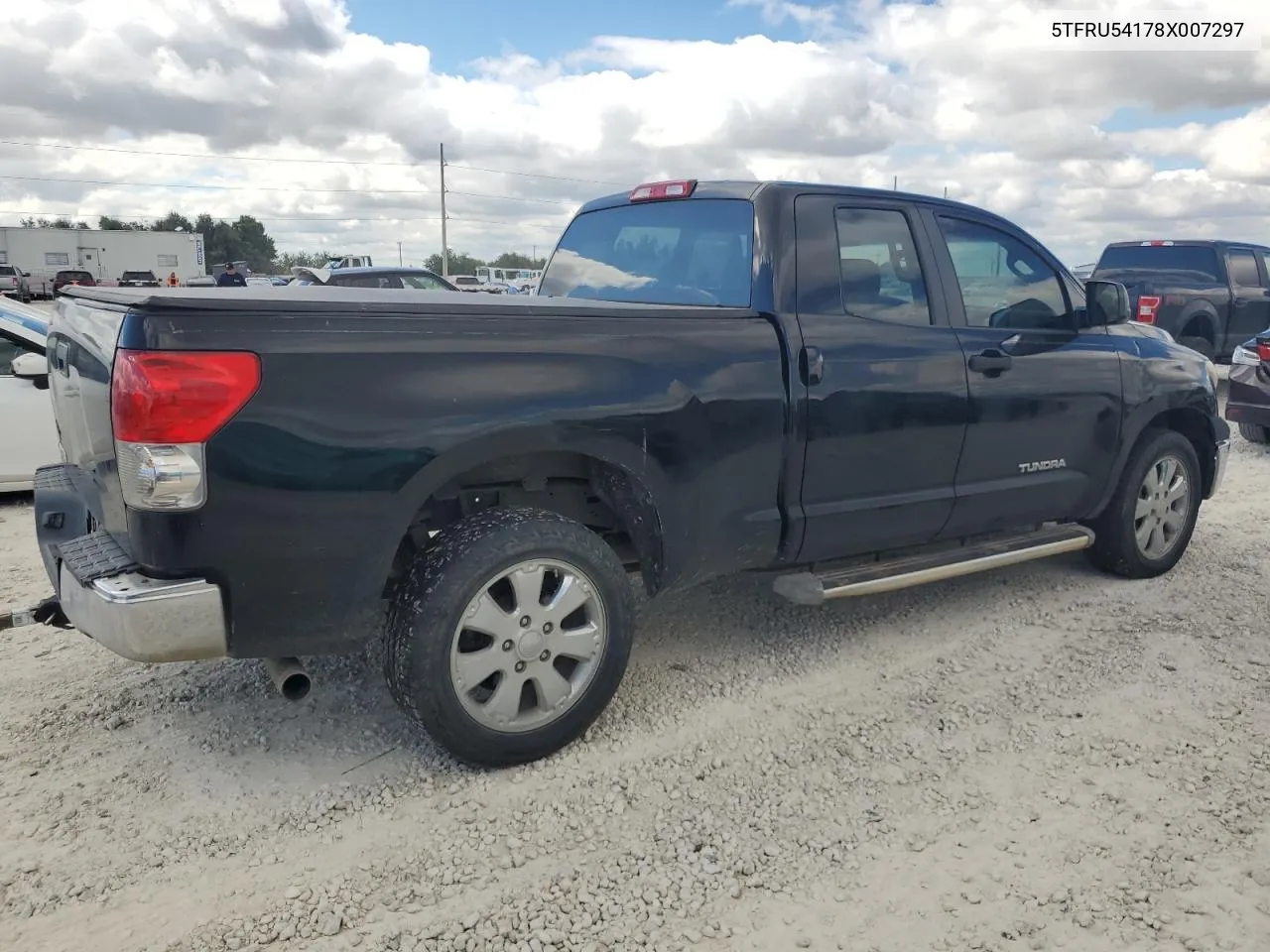 2008 Toyota Tundra Double Cab VIN: 5TFRU54178X007297 Lot: 71392954