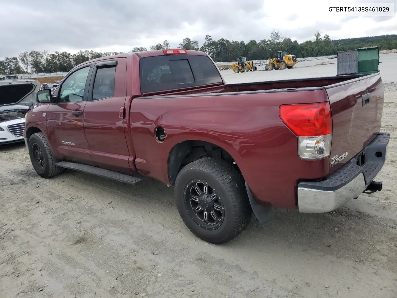 2008 Toyota Tundra Double Cab VIN: 5TBRT54138S461029 Lot: 71417224