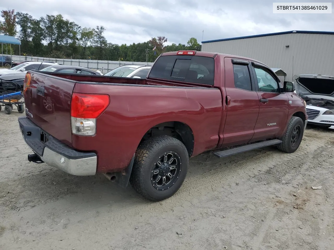 2008 Toyota Tundra Double Cab VIN: 5TBRT54138S461029 Lot: 71417224