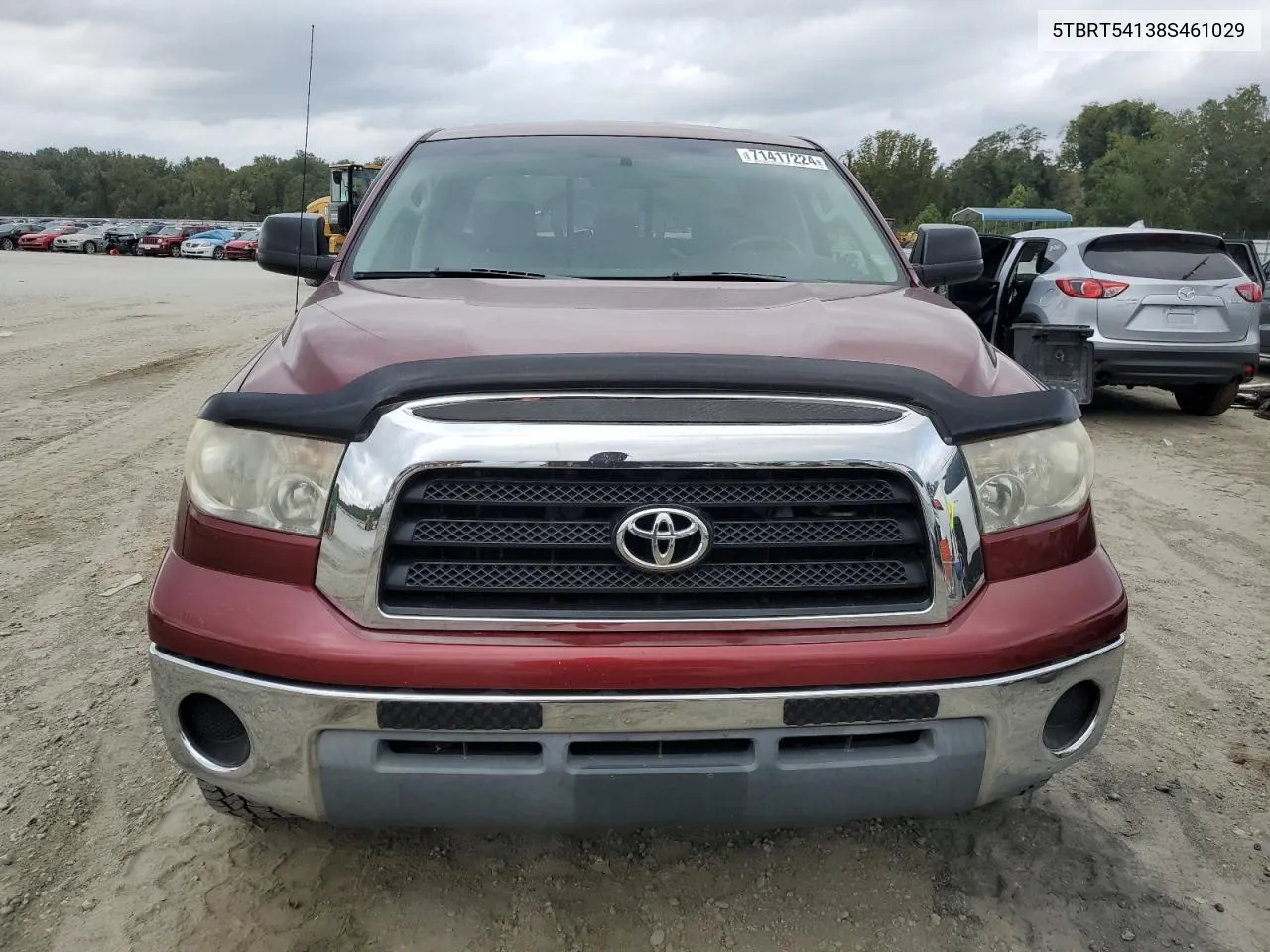 2008 Toyota Tundra Double Cab VIN: 5TBRT54138S461029 Lot: 71417224