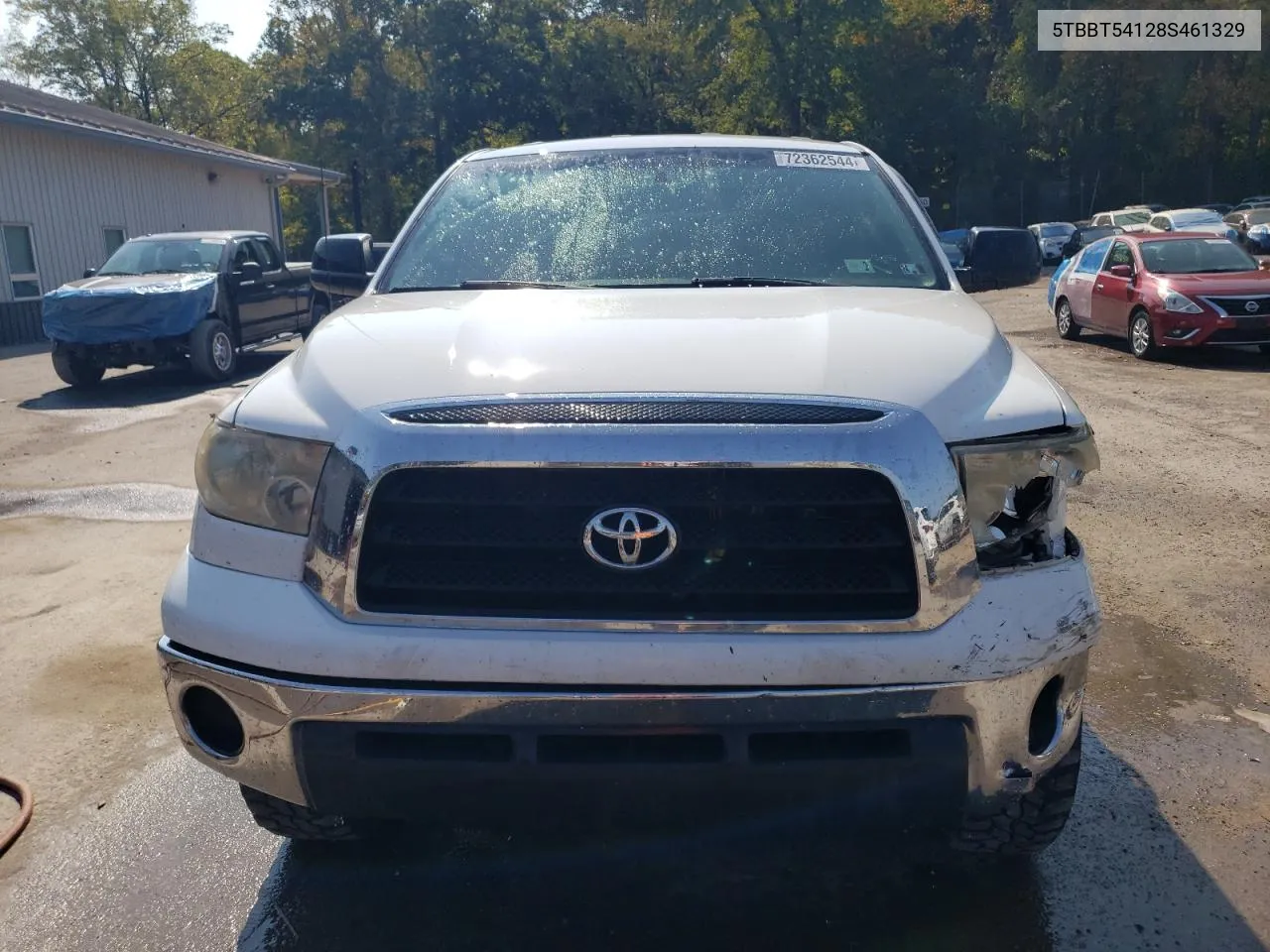 2008 Toyota Tundra Double Cab VIN: 5TBBT54128S461329 Lot: 72362544