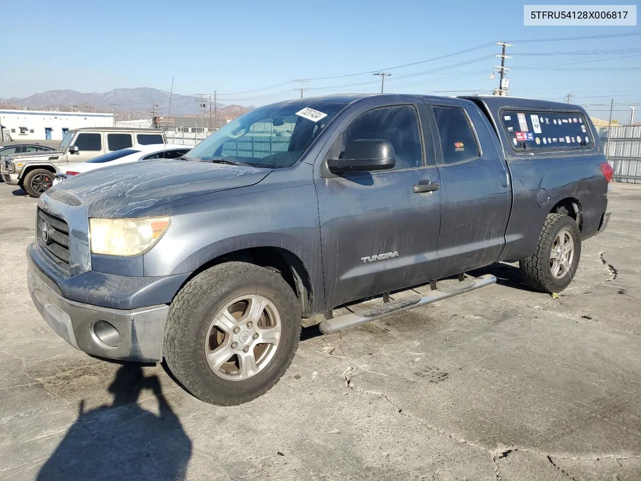 2008 Toyota Tundra Double Cab VIN: 5TFRU54128X006817 Lot: 73207434