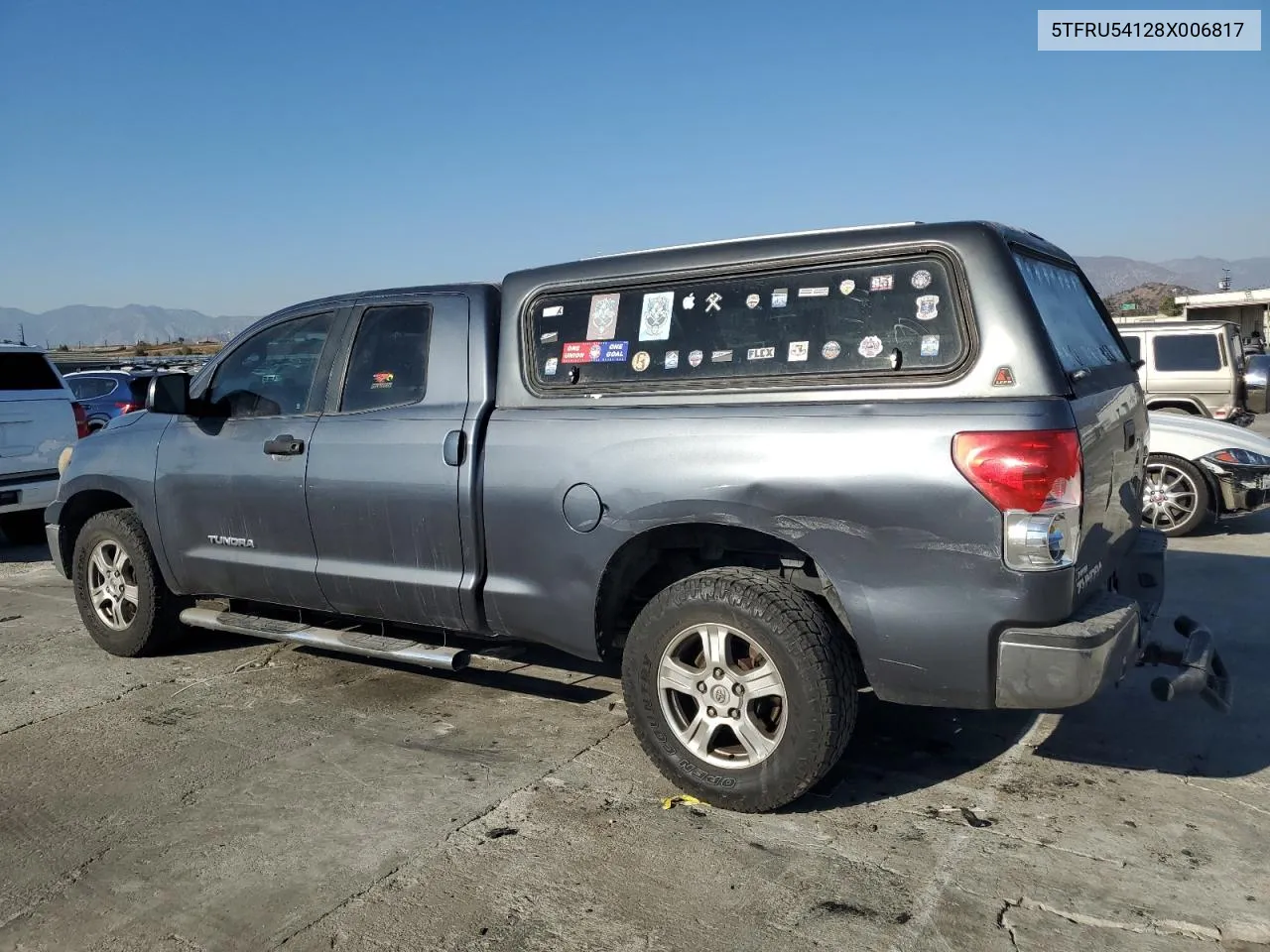 2008 Toyota Tundra Double Cab VIN: 5TFRU54128X006817 Lot: 73207434