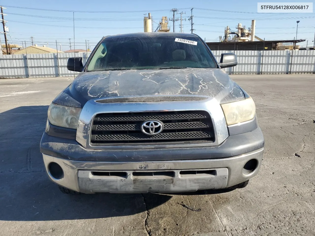 2008 Toyota Tundra Double Cab VIN: 5TFRU54128X006817 Lot: 73207434