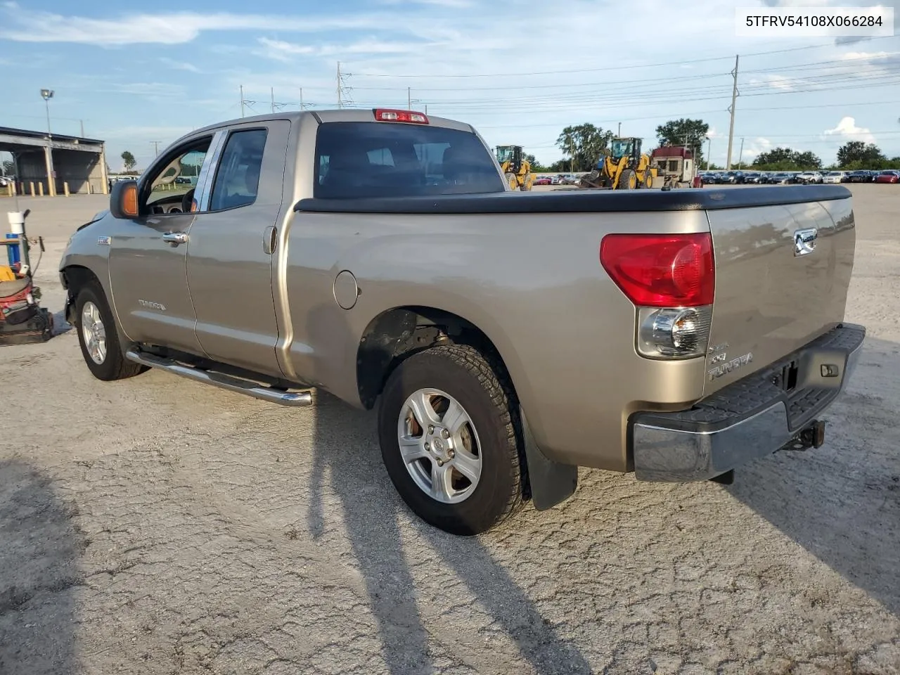 2008 Toyota Tundra Double Cab VIN: 5TFRV54108X066284 Lot: 73390794