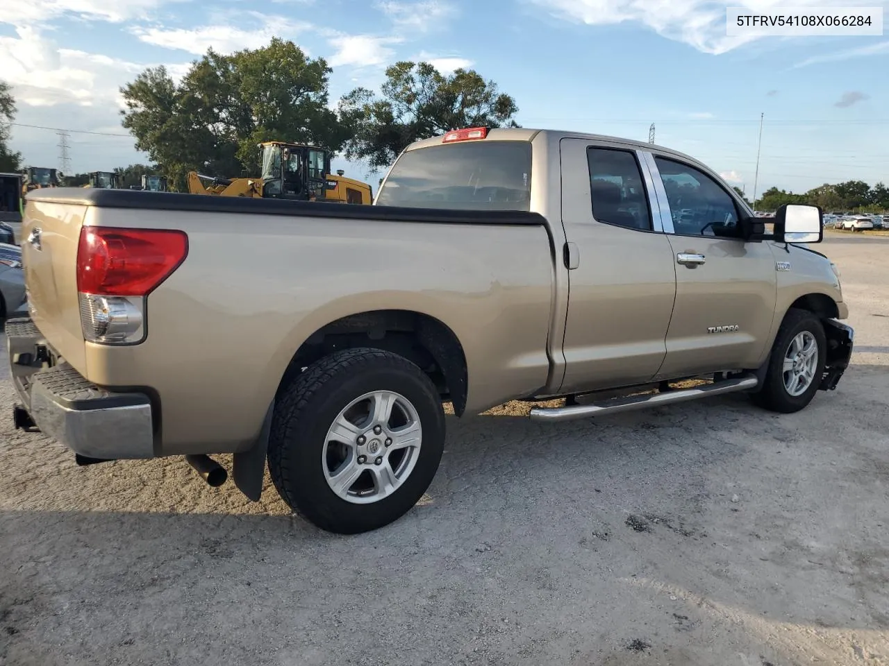 2008 Toyota Tundra Double Cab VIN: 5TFRV54108X066284 Lot: 73390794