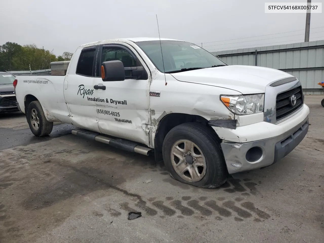 5TFCV54168X005737 2008 Toyota Tundra Double Cab