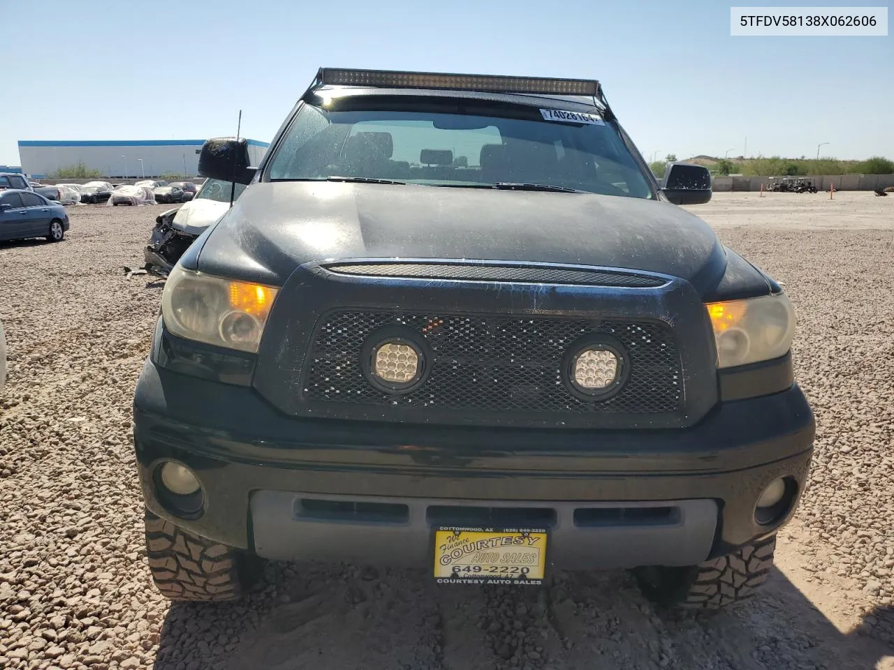 5TFDV58138X062606 2008 Toyota Tundra Crewmax Limited