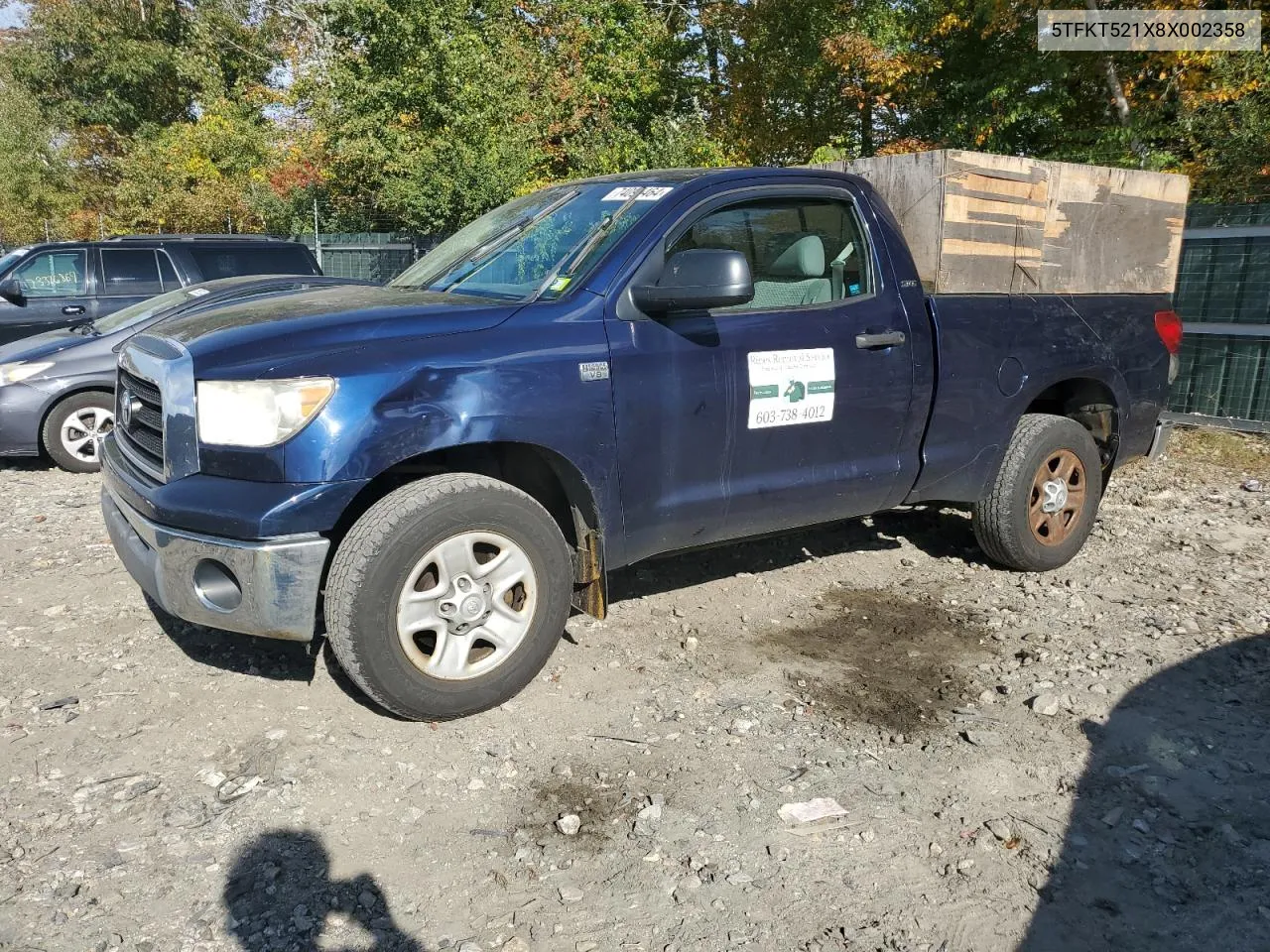 5TFKT521X8X002358 2008 Toyota Tundra