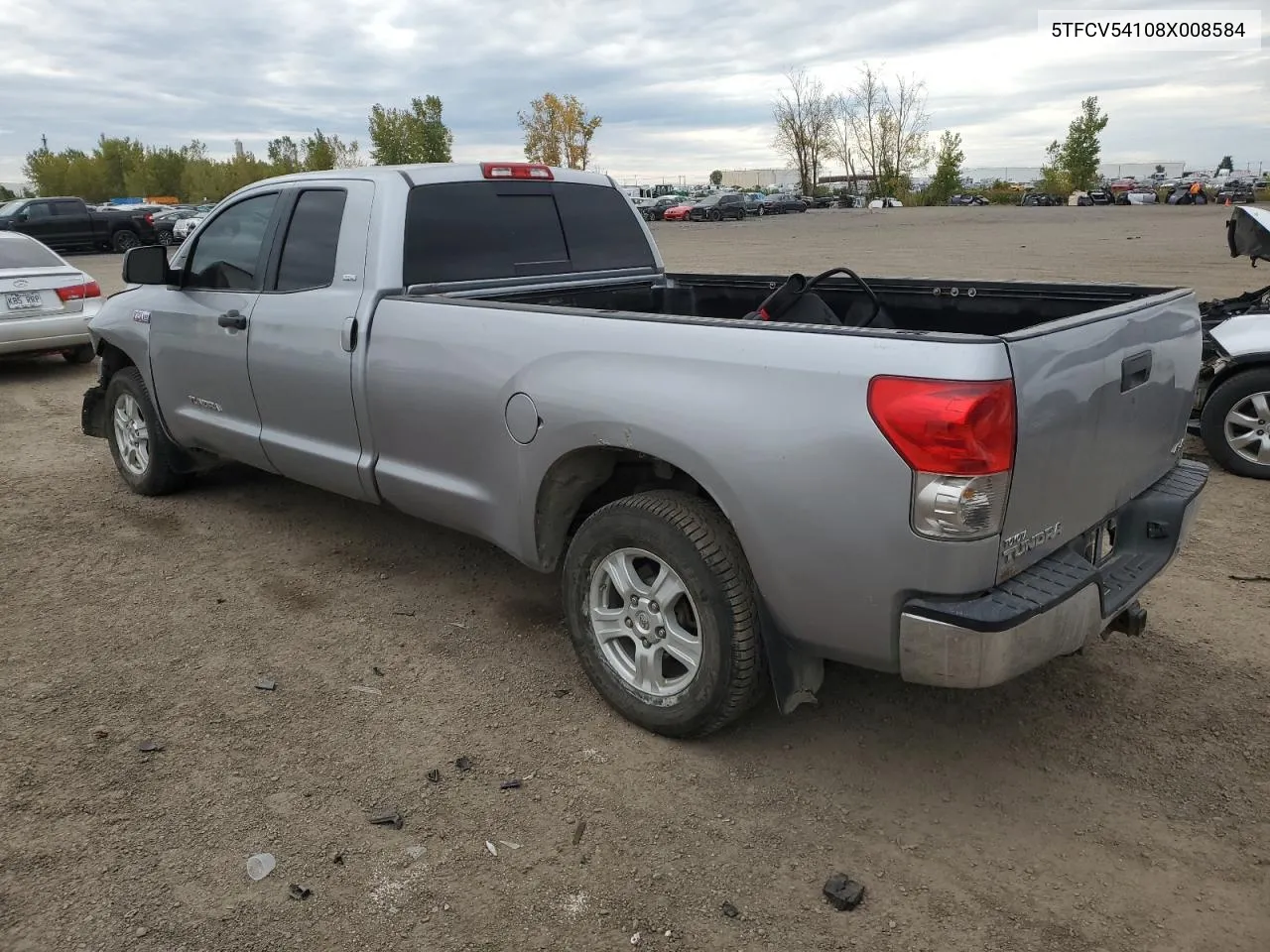 2008 Toyota Tundra Double Cab VIN: 5TFCV54108X008584 Lot: 74210194