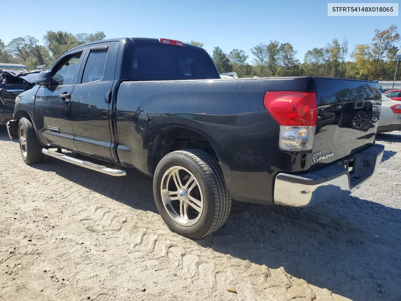 2008 Toyota Tundra Double Cab VIN: 5TFRT54148X018065 Lot: 74345644