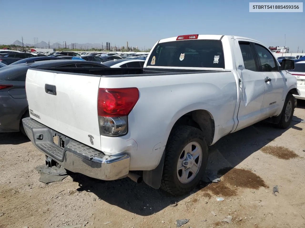 2008 Toyota Tundra Double Cab VIN: 5TBRT54188S459356 Lot: 74461584