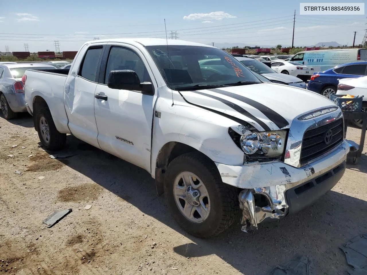 2008 Toyota Tundra Double Cab VIN: 5TBRT54188S459356 Lot: 74461584