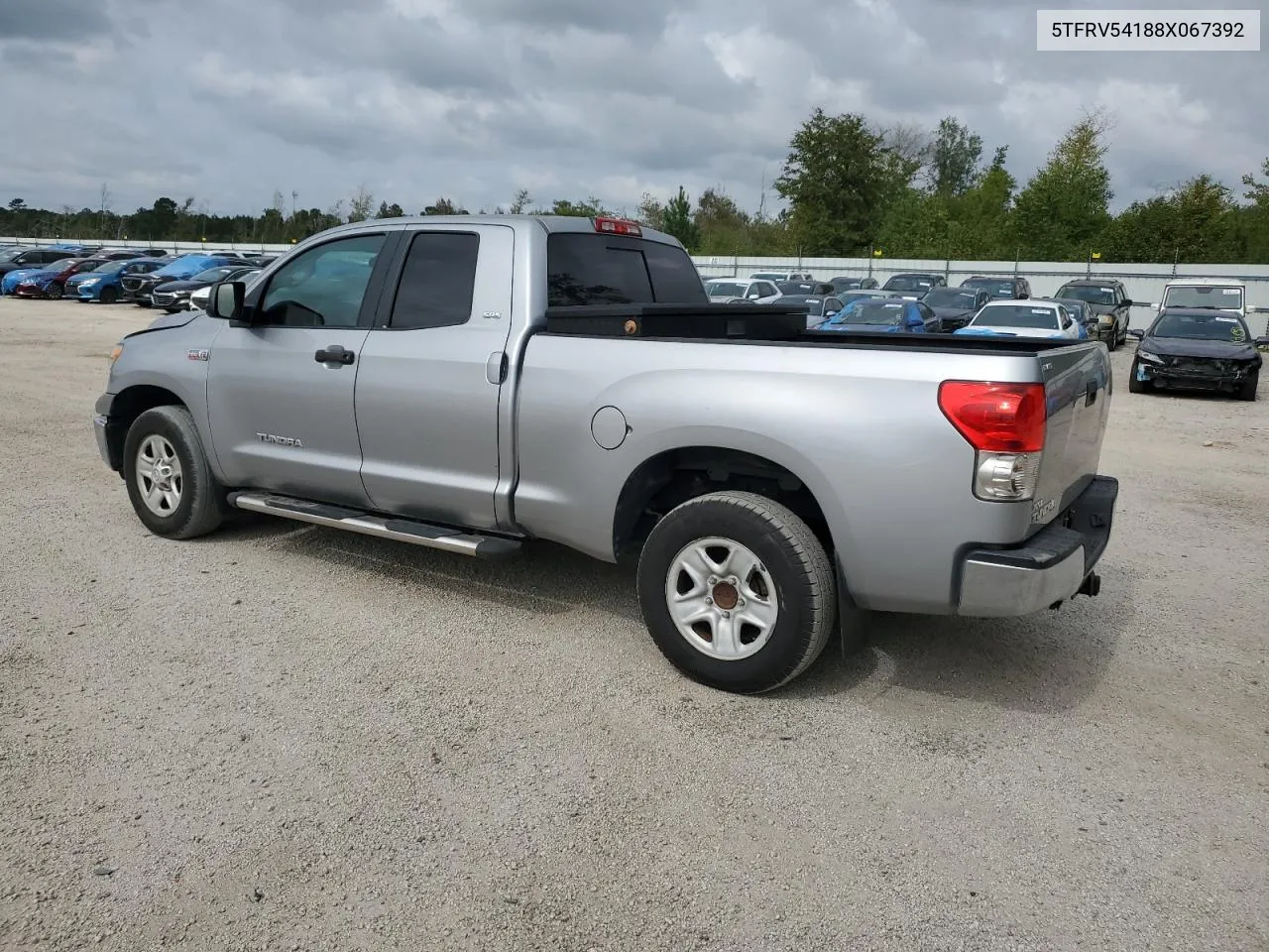 2008 Toyota Tundra Double Cab VIN: 5TFRV54188X067392 Lot: 74504324